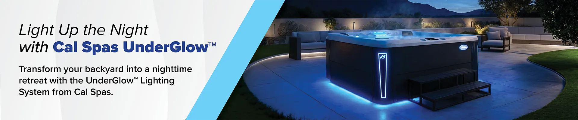 Calspas hot tub being used in a family setting - Stevensville