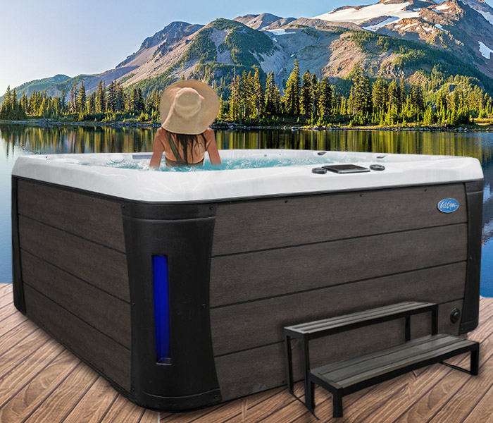 Calspas hot tub being used in a family setting - hot tubs spas for sale Stevensville